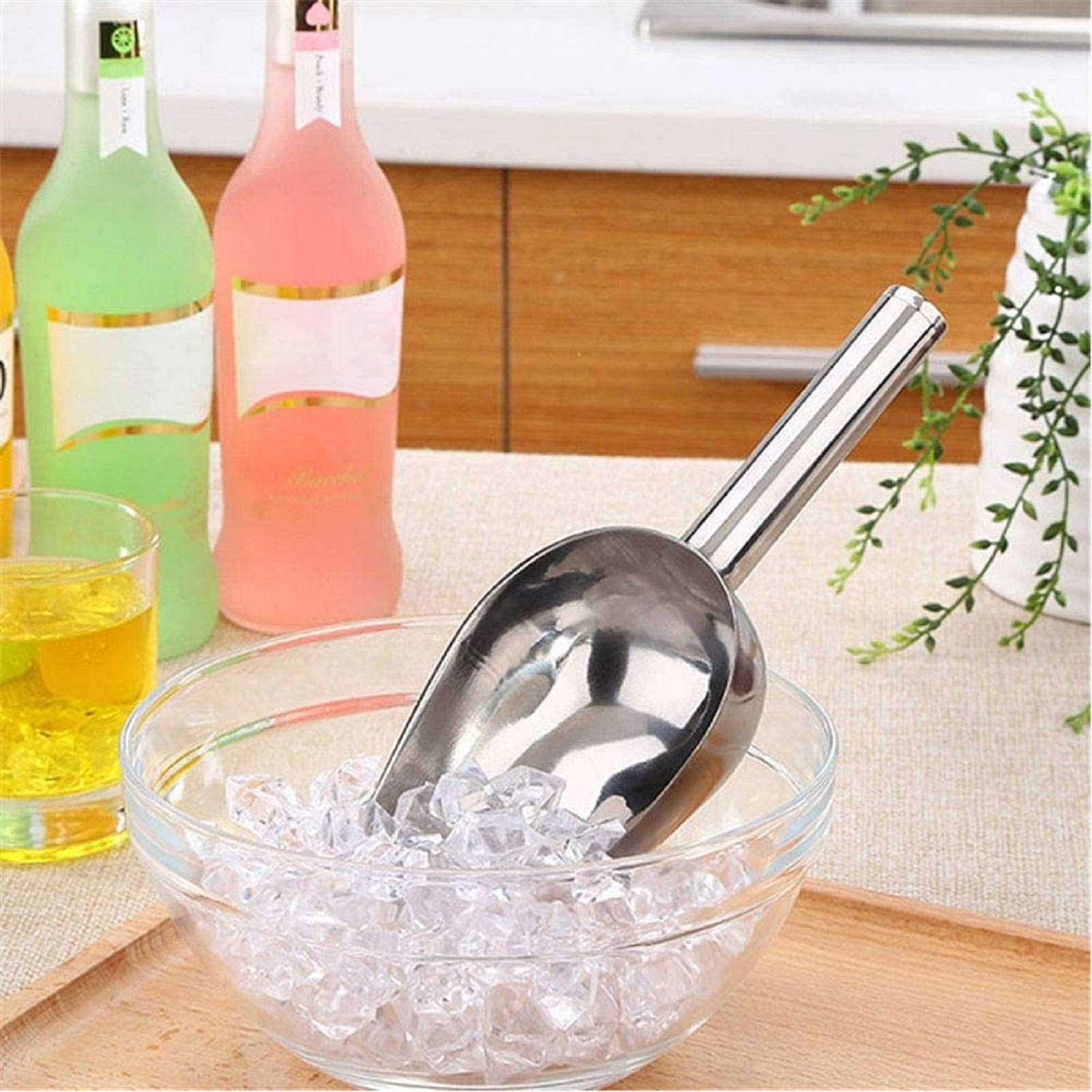 Pelle Et Pince à Glace/bonbons En Inox Doré - Longueur 25 Cm Et 13 Cm - Pour Bar, Buffet, Cuisine - Qualité Alimentaire - 2