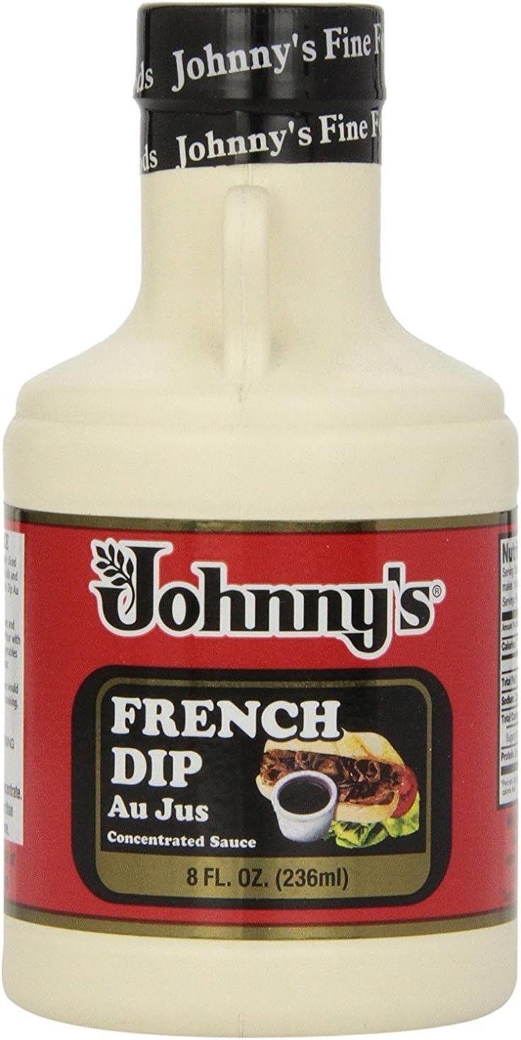 Johnny's French Dip Concentrated Au Jus Sauce, 8-Ounce Jugs (Pack of 6)