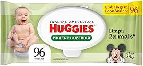 Huggies Lenços Umedecidos Higiene Superior Limpam 2x Mais 96 Un