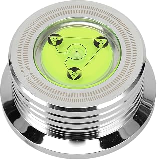 Stabilizator Wagi Rekordu, Precyzyjny Metalowy Zacisk Stabilizatora Gramofonu do Gramofonu Winylowego LP (Srebro)