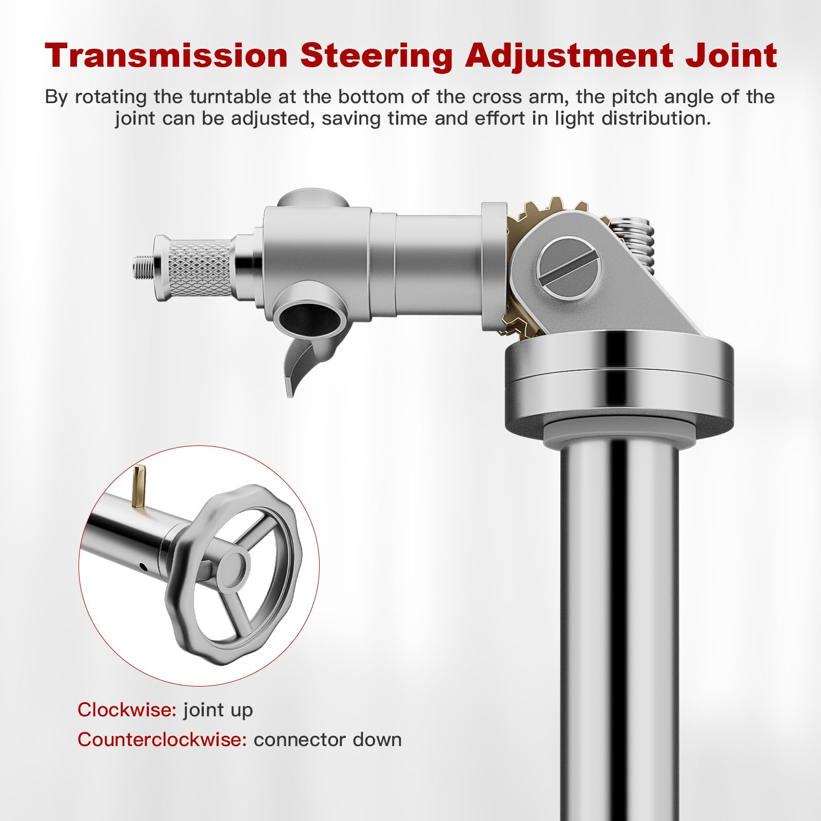 Soonpho L5-120 Plus Pro Light Stand 100% Acero Inoxidable Light Stand C Stand Con Ruedas Y Boom,Metal Heavy C-Stand Heavy Duty MAX. Height 420 Cm (13.77 Feet) With Boom 250 Cm (8.2