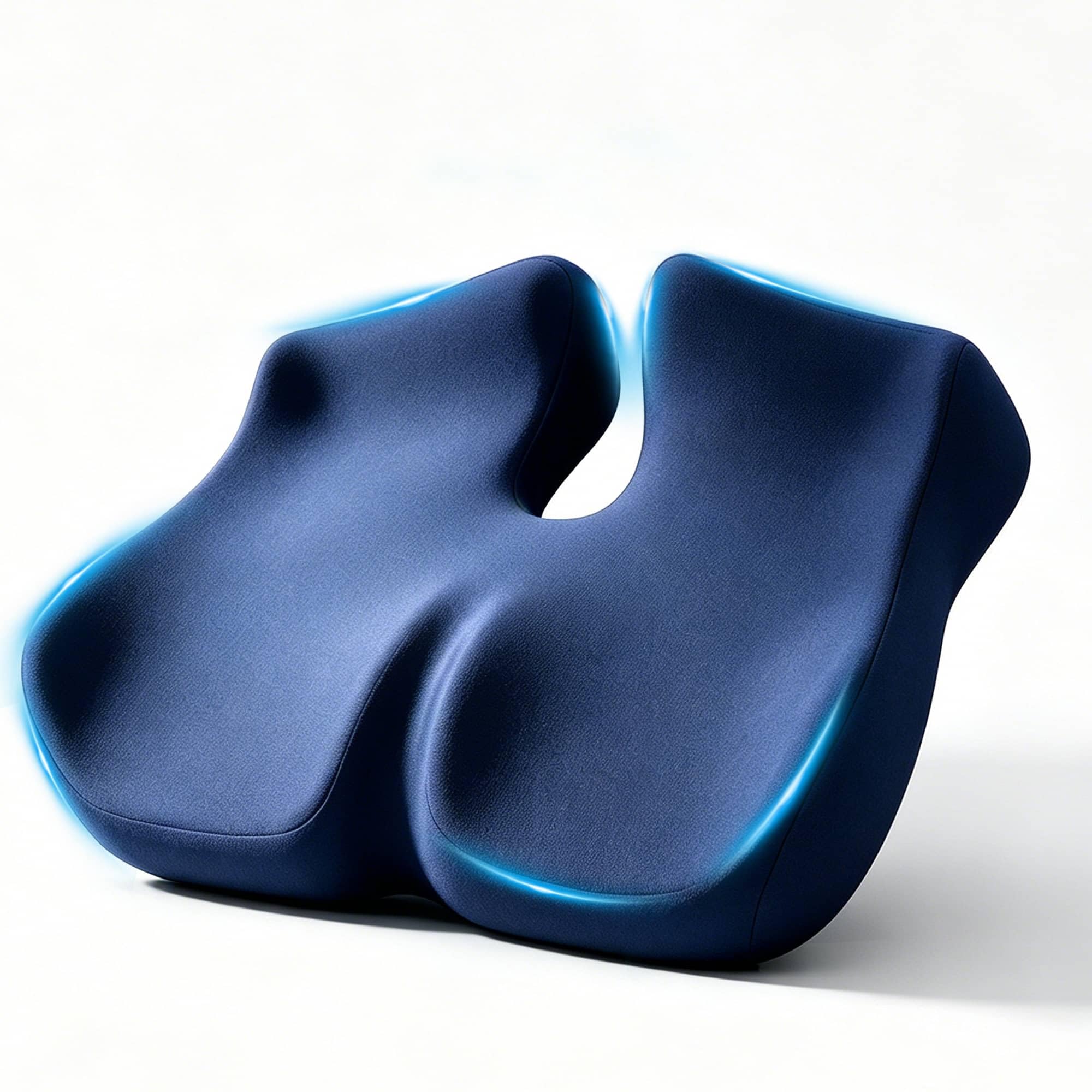 Extra Large Seat Cushion for Sciatica &amp; Tailbone Pain – Pressure Relief Coccyx Cushion for Office Chair, Car Seat, Wheelchair, and Long Sitting – Sciatica Pain Relief Pillow