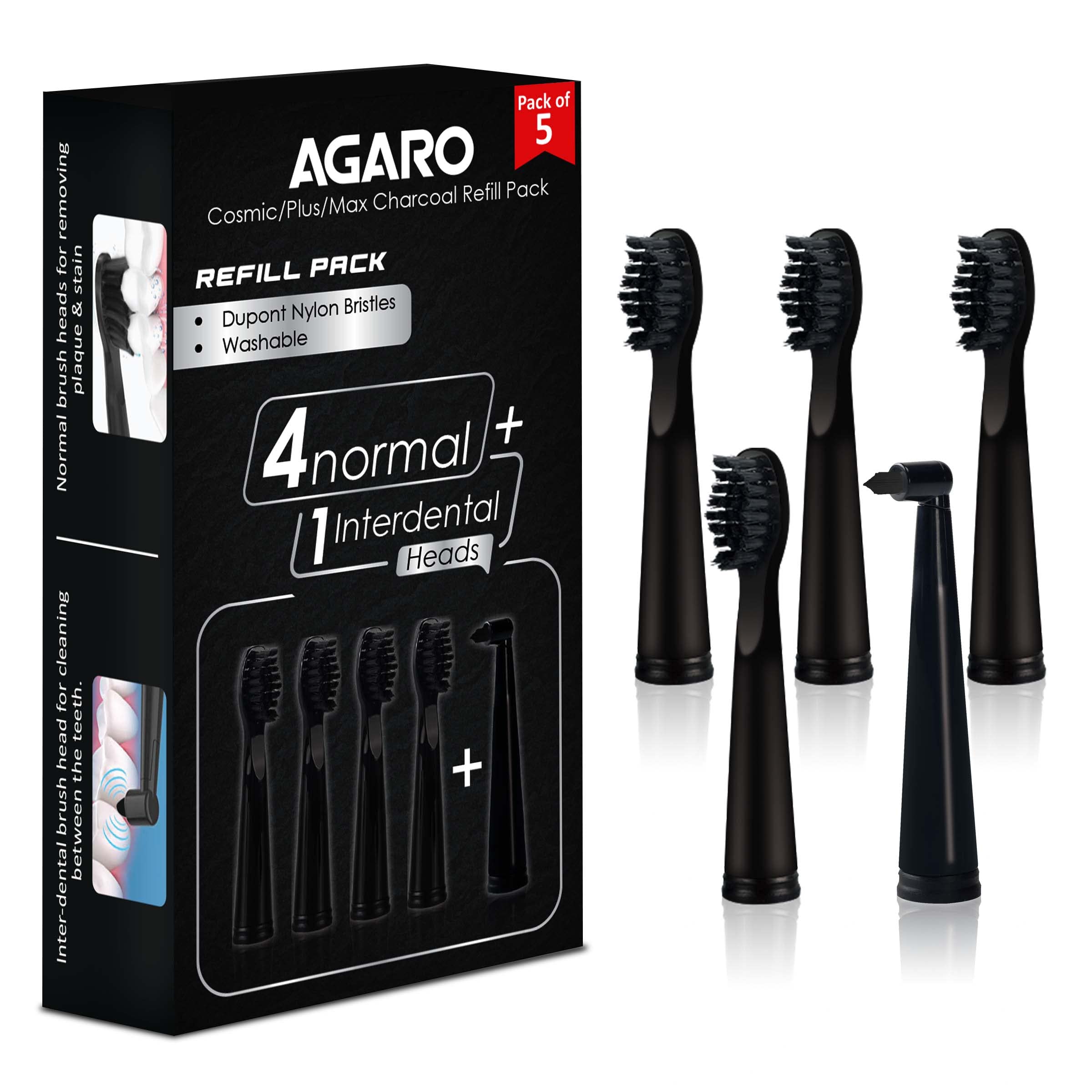 AGARO Cosmic/Plus/Max Charcoal Refill 4+1 pcs-image-32