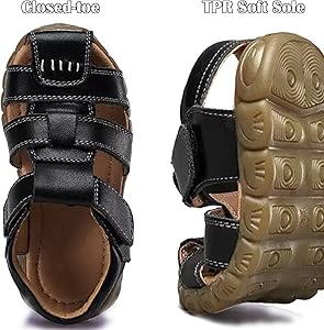 Amazon.com: WUIWUIYU Girls Boys Outdoor Casual Closed-Toe