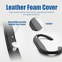 Vista 3 de VR Accessories Suitable for Oculus Quest 2VR Controller Grips CoverVR Shell CoverVR Facial Vent Interface Bracket Accessories 3-in-1 SetRed8Pcs Set