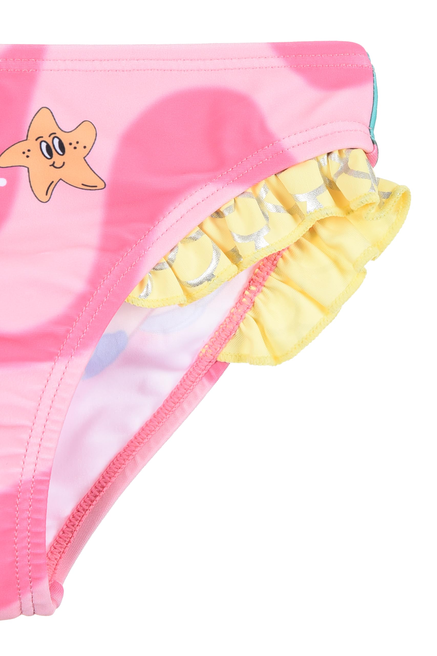 Disney Costume da Bagno Principessa Ariel e Flounder, Slip per Bambina (IT, età, 3 Anni, Regular, Rosa)