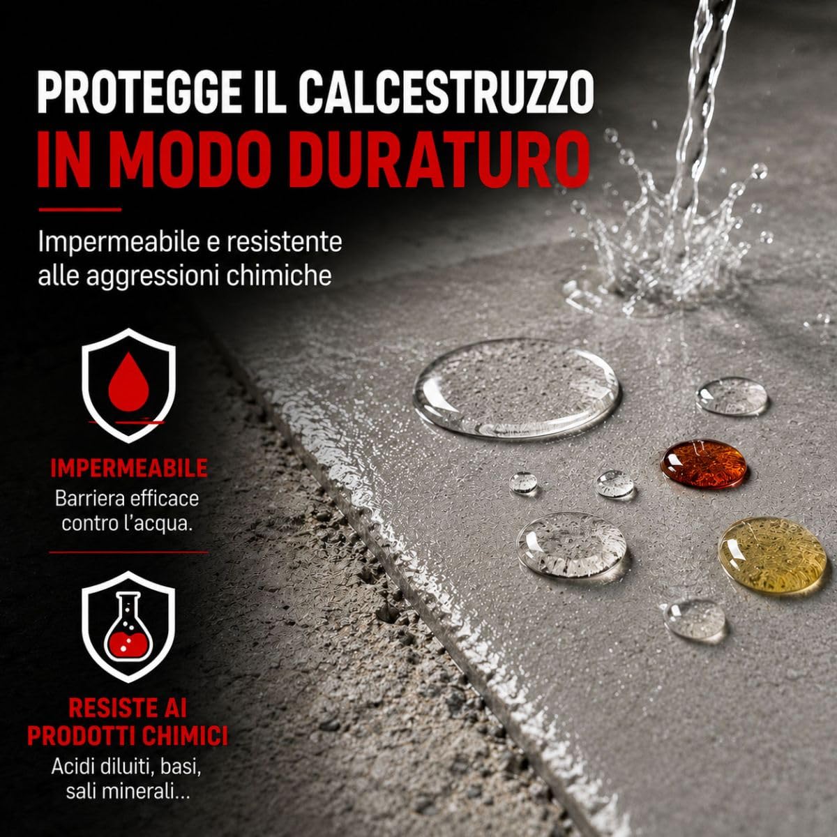 Malta epossidica per calcestruzzo Riparazione di buche, avvallamenti - DURPOX - 5 kg - ARCANE INDUSTRIES