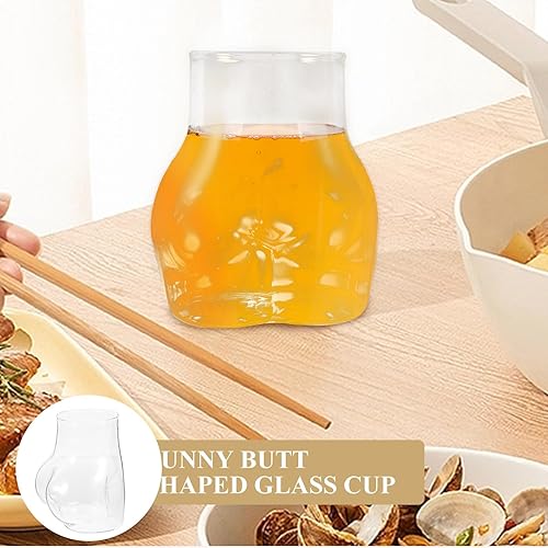 Miniatura 8 de Luxshiny Copa de vidrio en forma de cuerpo: Taza creativa única para cócteles, cerveza, whisky y vino, perfecta para fiestas, bares y uso doméstico,