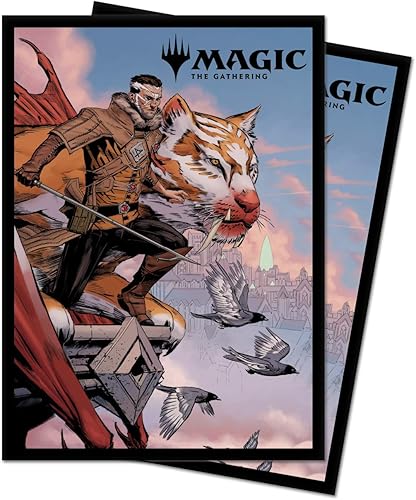 Miniatura 1 de Ikoria Lair of Behemoths - Lukka, Coppercoat Outcast Edición Limitada Protectores de cubierta para Magic The Gathering