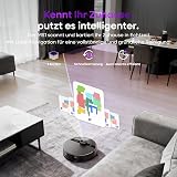 MONSGA MS1 Robot Vacuum Cleaner with Mop, 7000Pa Robotic Vacuum with Lidar Navigation, 180mins Runtime, 5 Editable Maps, APP/Remote/Voice Control, Ideal for Hard Floors and Carpets - 4
