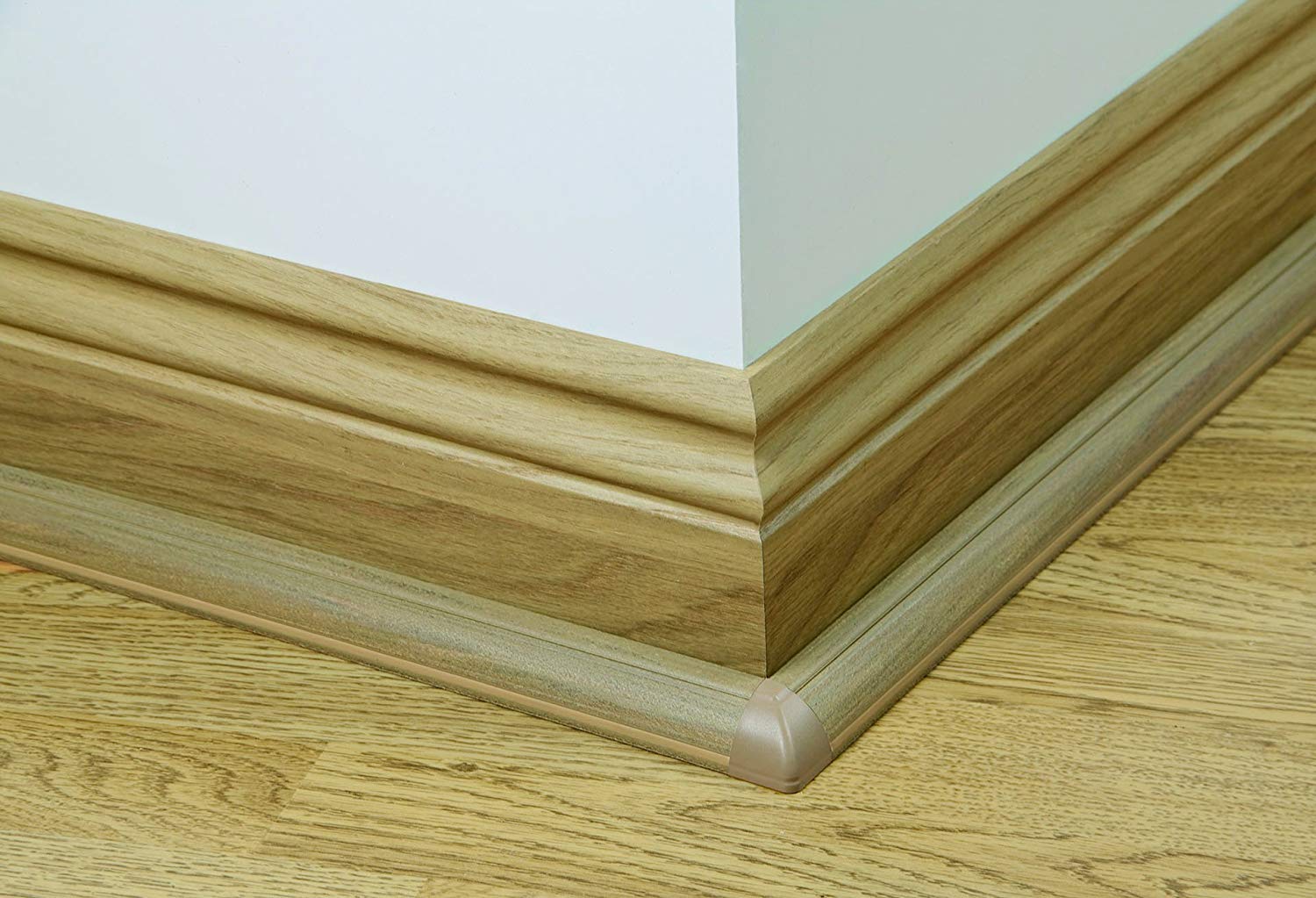 DLine Quarter Round Cable Raceway Cord Cover Floor Trim Stainable