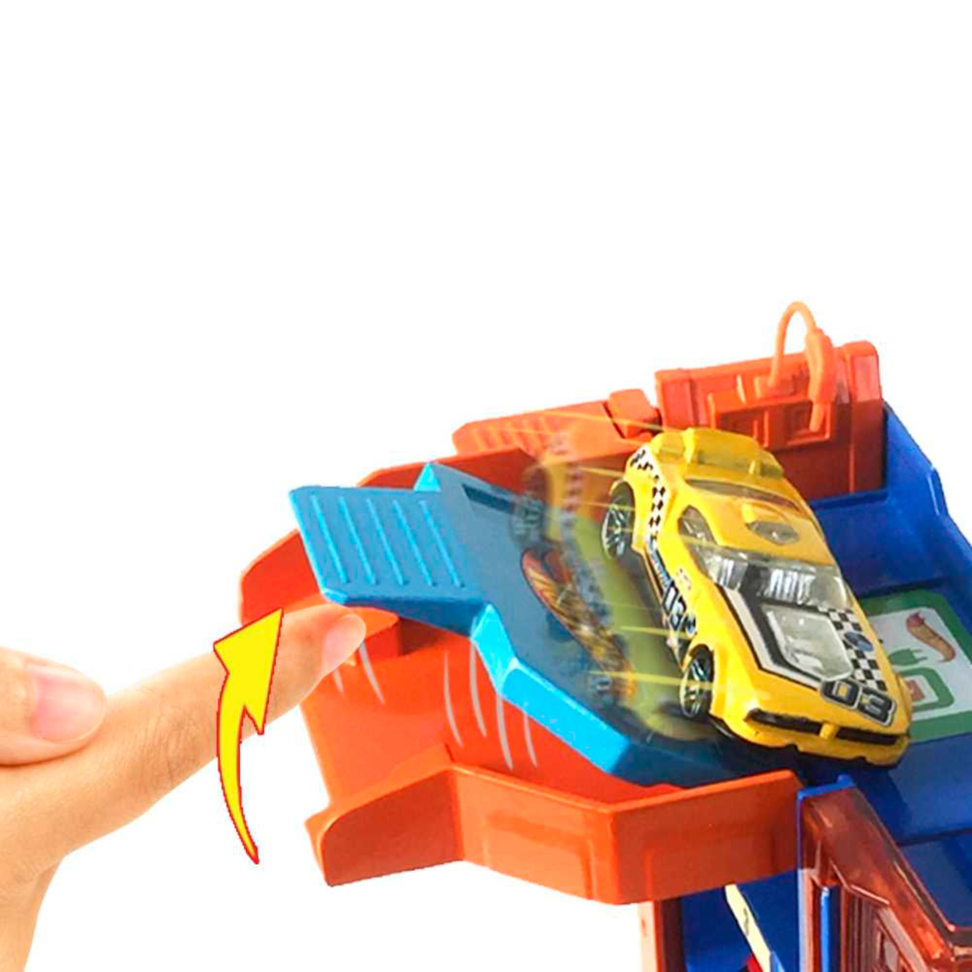 Mattel Hot Wheels City Centre Ville Assortiment de Pistes pour Voitures de Jouet HDR24