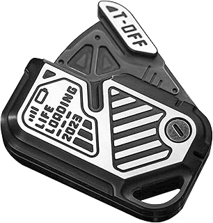 WANERSEN POP Fidget Slider, Fling Push Card Decompress Haptic Coin New for 2023 PPB Finger EDC Toy Gearï¼ŒStainless Steel