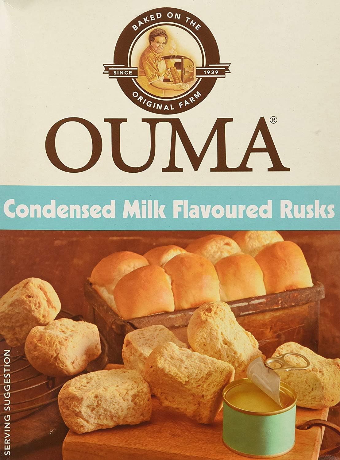 Ouma Condensed Milk Rusks (Pack of 4), Blue