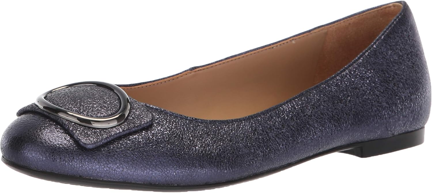 Naturalizer Women's GEONNA Shoe, Navy, 6 N US