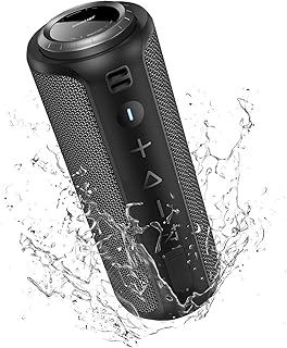 Bluetooth Lautsprecher 40W: SONGLOW IPX7 Wasserdicht Tragbarer Lautsprecher Boxen Bluetooth 5.0 mit Verstärktem Bass & Lau...