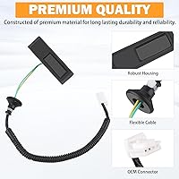 Vista 3 de 25380-3JA0B Pestillo para maletero de botón de escotilla para Nissan Pathfinder 2013 2014 2015 2016 2017 2018 2019 2020, repuesto # 253803JA0B botón