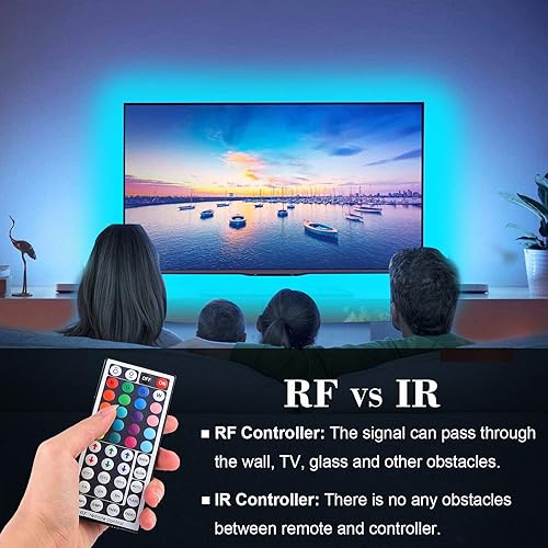 Miniatura 25 de Tira de luces LED RGB de 44 teclas, control remoto IR de repuesto para SMD 5050 3528 2835 RGB luces de tira de luz LED (1 unidad)