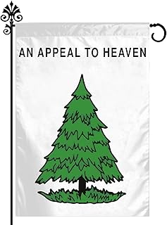 GPGHE an Appeal to Heaven Flag Double Stitched Polyester Yard Outdoor Decoration Tree 12.5 x18 Inch