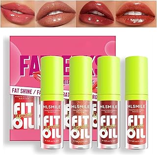 Aceite de labios de 4 colores, esmalte de lab...
