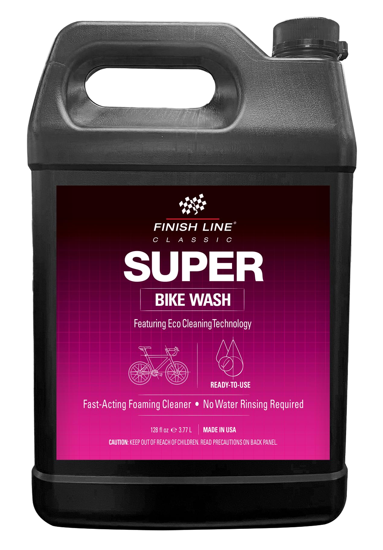 Finish Line Super Bike Wash Nettoyant Mixte Adulte, Multicolore, Taille Unique