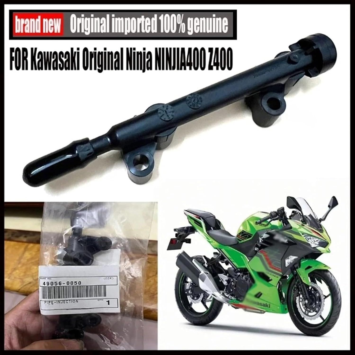 Compatible For Kawasaki Genuine Compatible For Ninja NINJIA400 Z400 Universal Fuel Injection Nozzle Fixed Plastic Pipe Bracket Oil Pipe Bracket