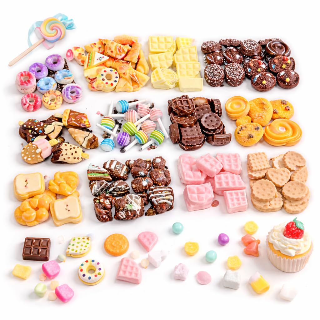 Amazon | 【快適良品スヤスワ】ネイルパーツ スイーツ お菓子 大量