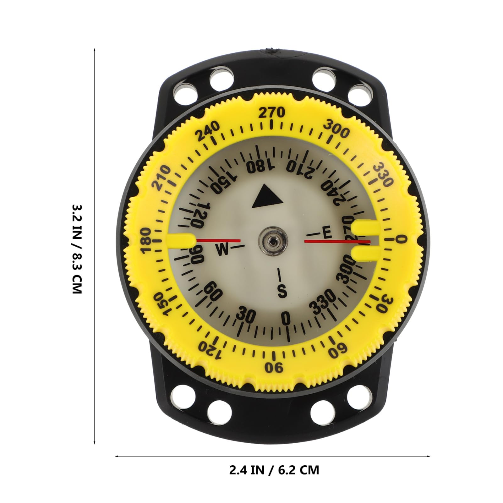 Scuba Diving Leuchtender Wasserdichter Mit Elastischem Band Für Präzise Navigation Beim Tauchen Camping Und Outdoor-aktivitäten