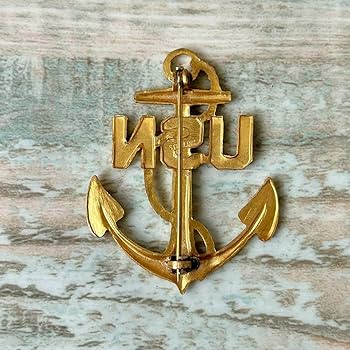 米軍　アンカーピンバッチ　USN Anchor pin's badge 未使用 米軍 アンカーピンバッチ USN Anchor pin's badge 未使用 WWII