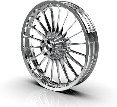 21x3.5 Chrome Front for 2014-2017 Breakout Wheel Replacement Parts Accessories Tubeless Wheels Rims