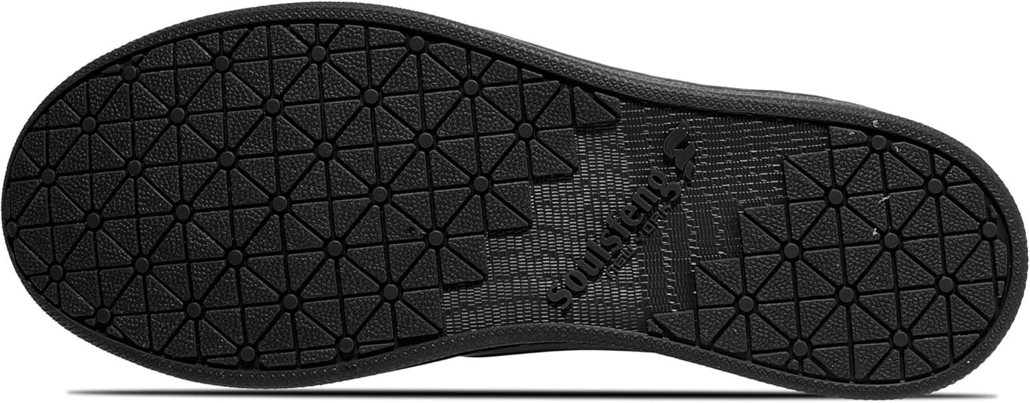 Soulsfeng Unisex Basketball Shoes Leather High Top Sneakers Comfortable Walking Skate Shoes - Image 6