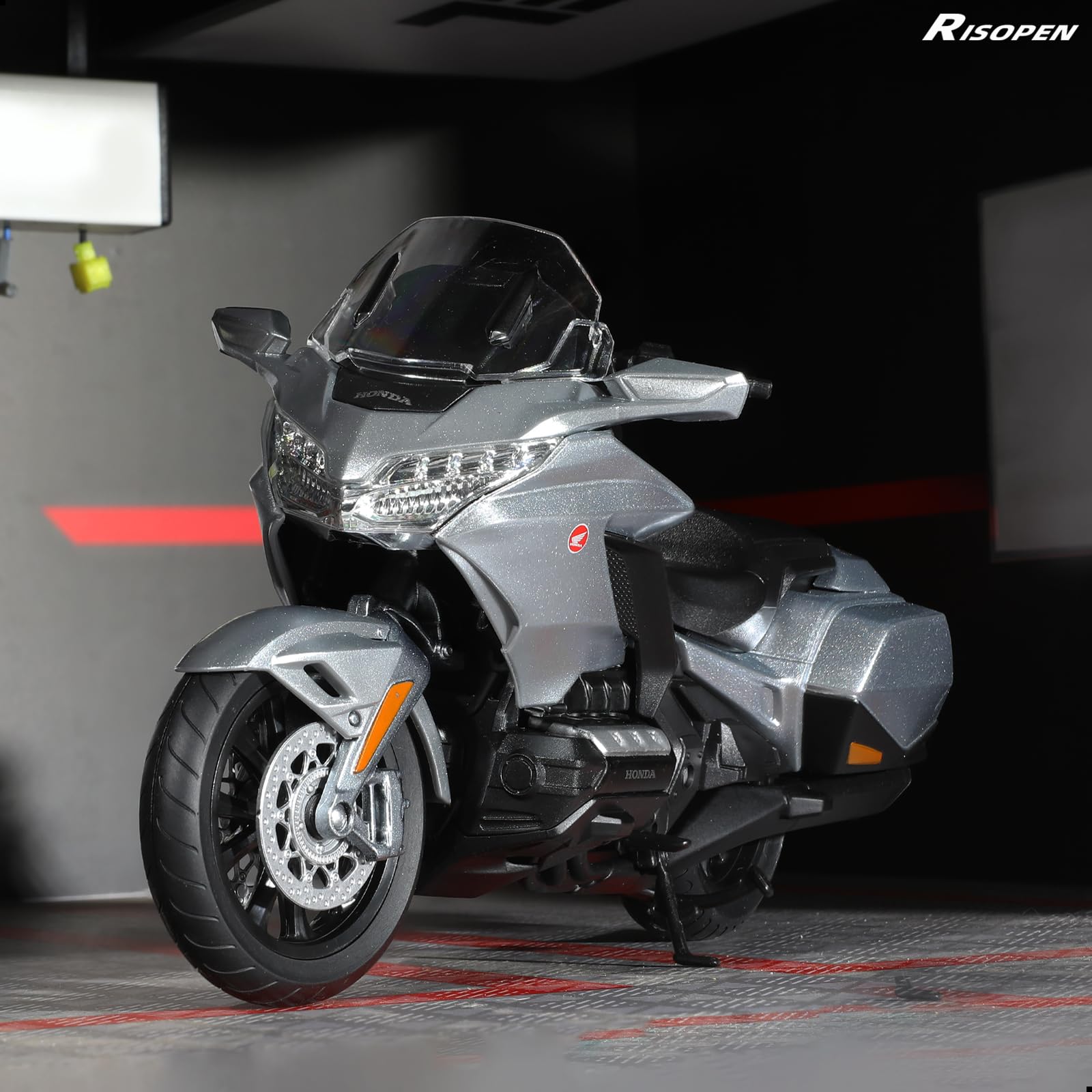 Amazon.com: Risopen 1:12 Motorcycle Model Toy for Honda Goldwing