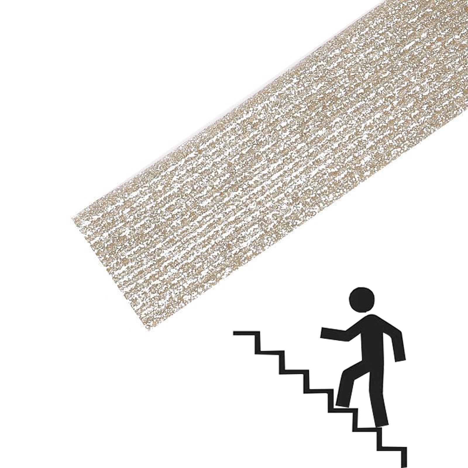 Nariz de vinilo para escalera con protector de borde adhesivo antideslizante impermeable