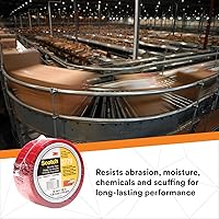 Vista 4 de 3 M Scotch Cinta para sellar cajas con mensaje impreso, Transparente, 1