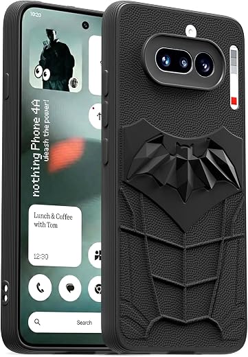 Outlouders Back Cover for Nothing Phone 4a 5G | Stylish | Scratchproof | Soft Silicone | Shockproof |Enhanced Camera Lens ...