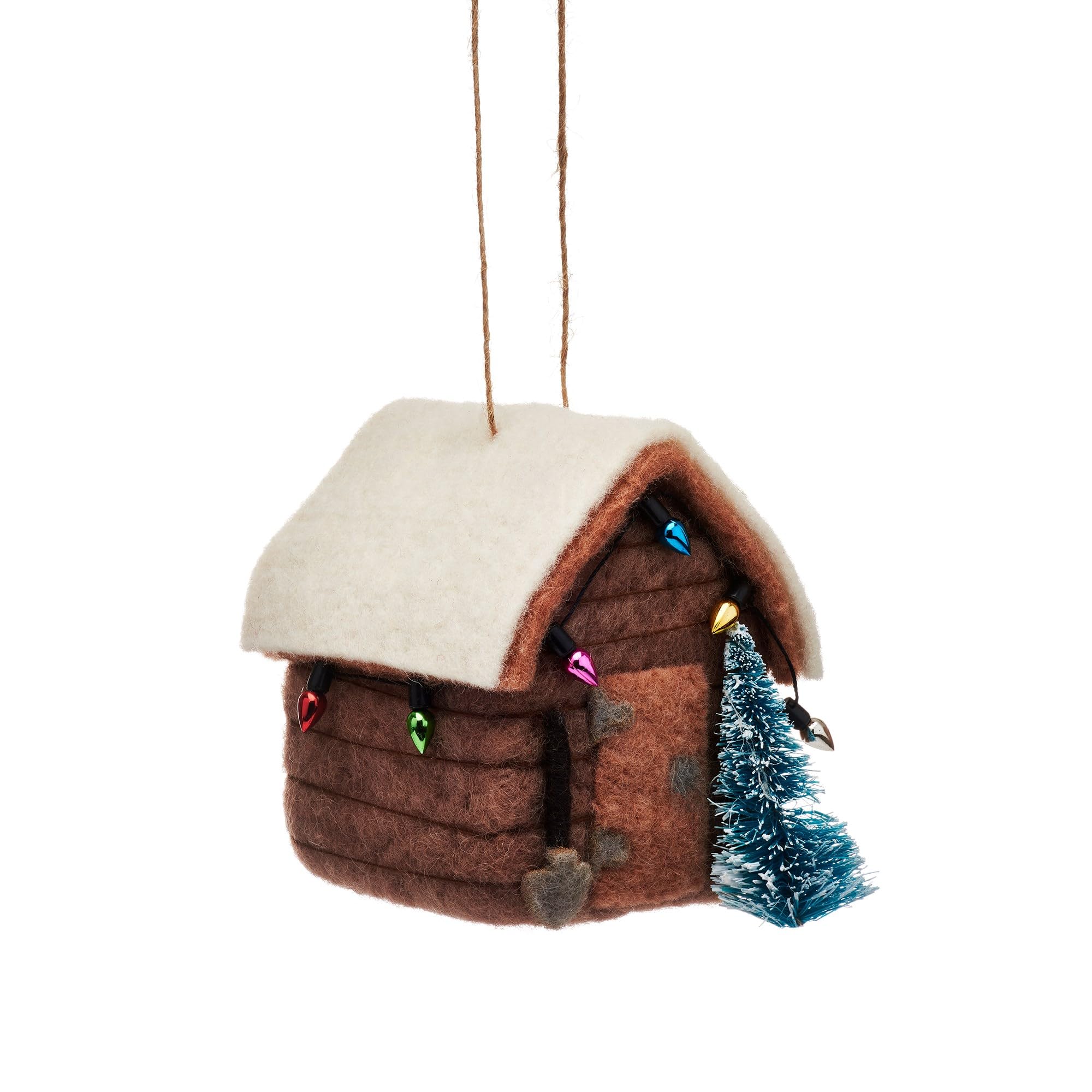 Sass & Belle Felt Shed Hanging Decoration