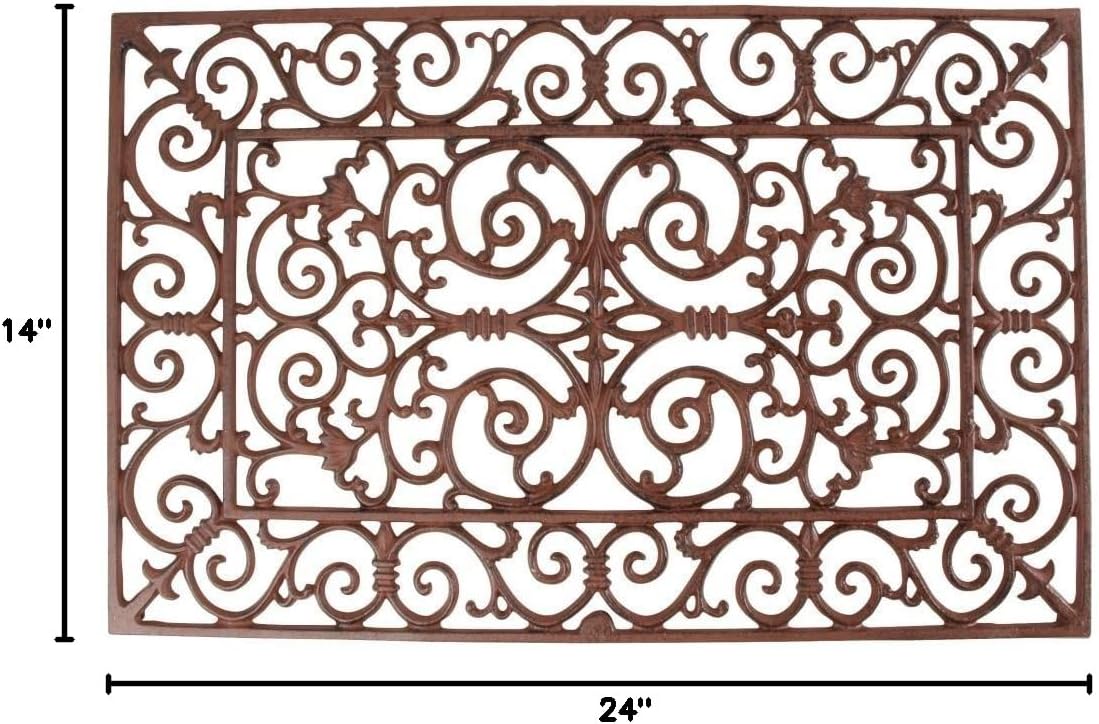 Esschert Design Doormat in Antique Brown - Rectangle - Image 2