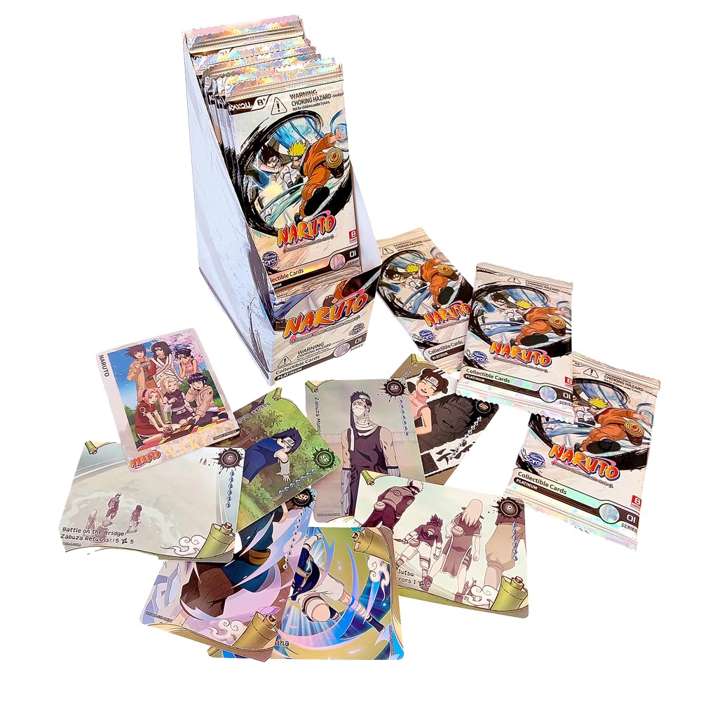 Kayou Naruto Heaven Scroll Edition Booster (12), Caja de 12 Sobres de Cartas Coleccionables Premium, Basado en el Manga y Anime de Masashi Kishimoto, Edición de Lujo para Coleccionistas y Fans