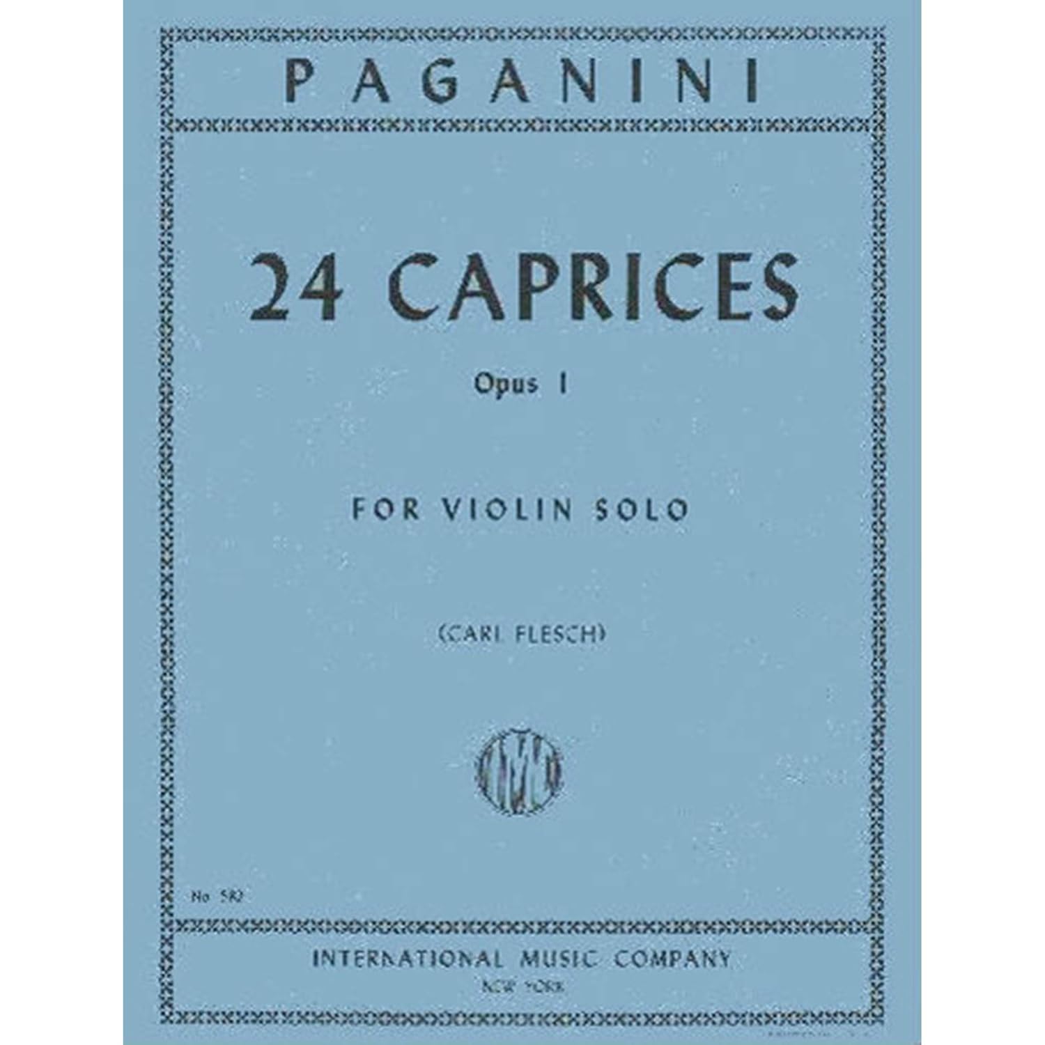 Paganini: 24 Caprices, Op. 1 - Violin solo      Sheet music – January 1, 1976