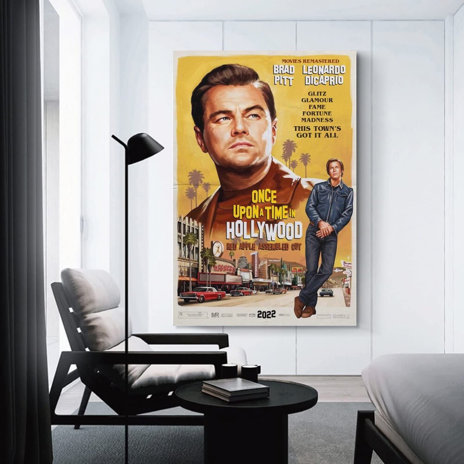 Amazon.co.jp: ワンスアポンアタイムインハリウッド映画アートポスター