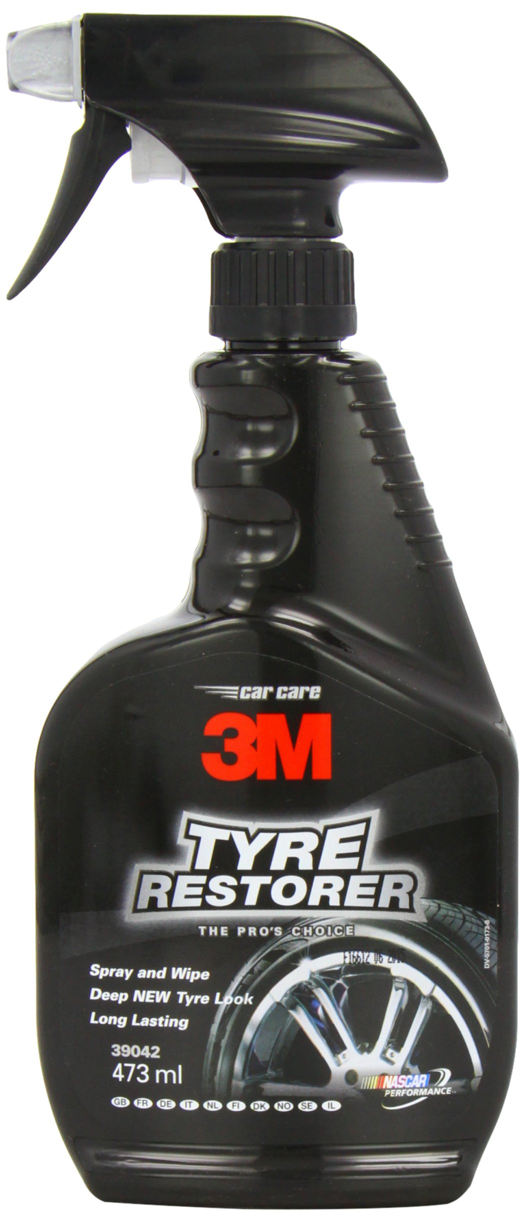 3M 3 m-Detergente per Pneumatici, Naturual Shine-Spray Trigger Bottle, 473 Ml