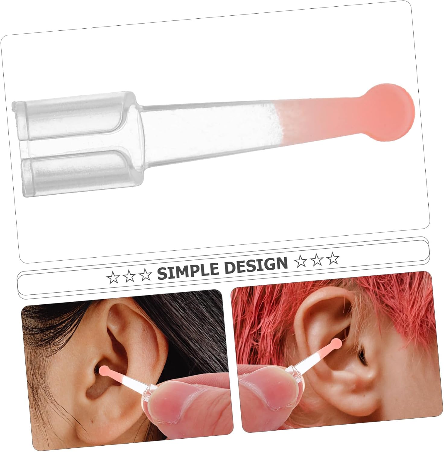 COLLBATH 5pcs PC Ear Wax Removal Tips Ear Cleaning Tool for Safe Wax Extraction