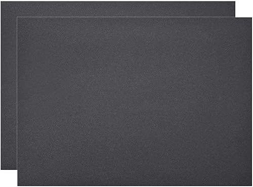 Miniatura 17 de uxcell Hojas de lijado de grano 360 de 9 x 11 pulgadas, papel de lija de carburo de silicio húmedo y seco para muebles de madera, pulido de metal, 5