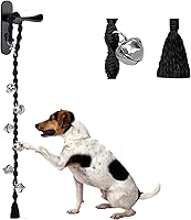 Vista 18 de Campanas de Perro para Salir al Aire Libre y Entrenamiento de Orinal para Cachorros, Campana de Puerta de Perro Ajustable para Ir al Baño, Hecho a