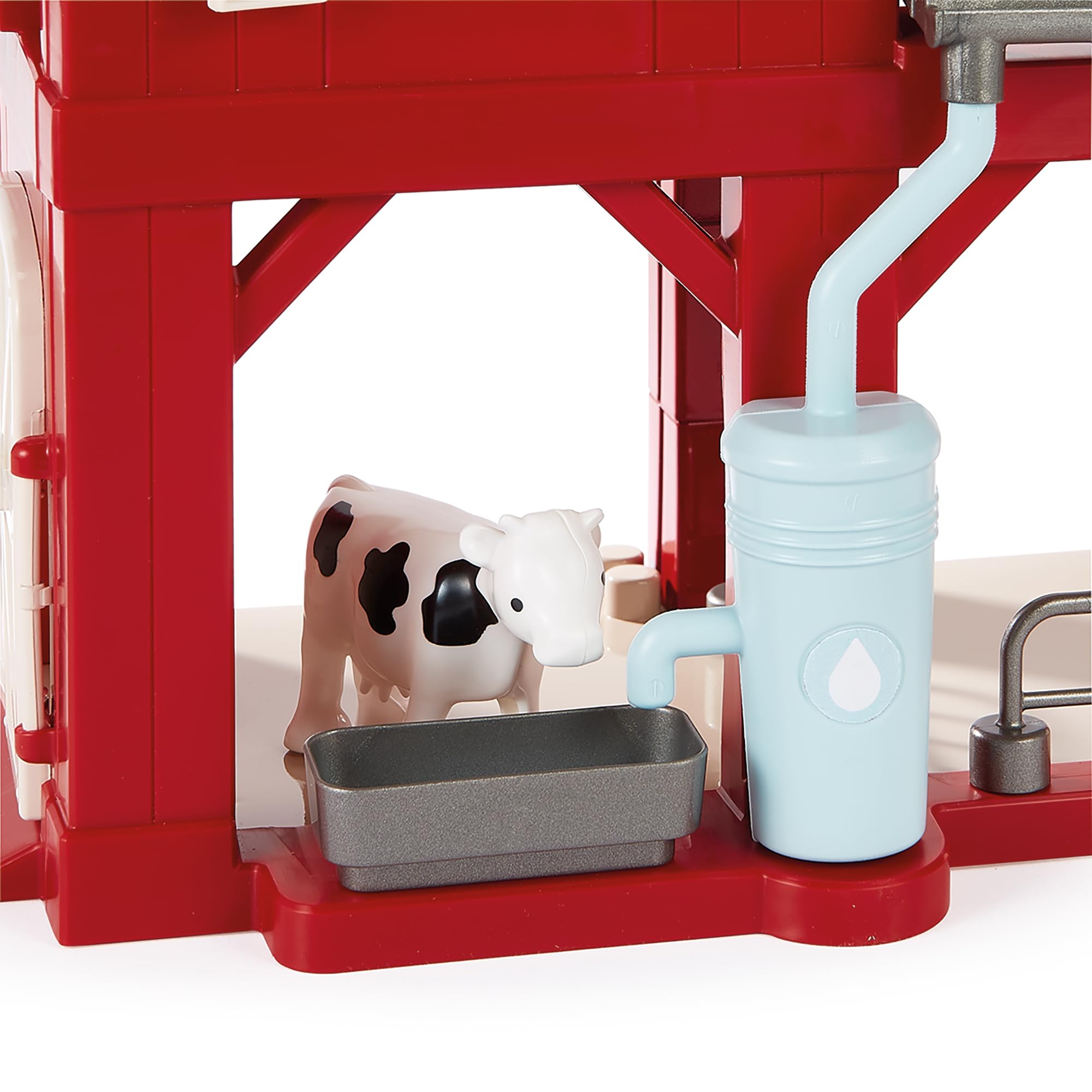 Ecoiffier Abrick Granja ecológica, Juego de construcción con Animales, Tractor, silo y Accesorios, con Paneles solares y aerogenerador, Juguete Educativo Desde 18 Meses (7900002979)
