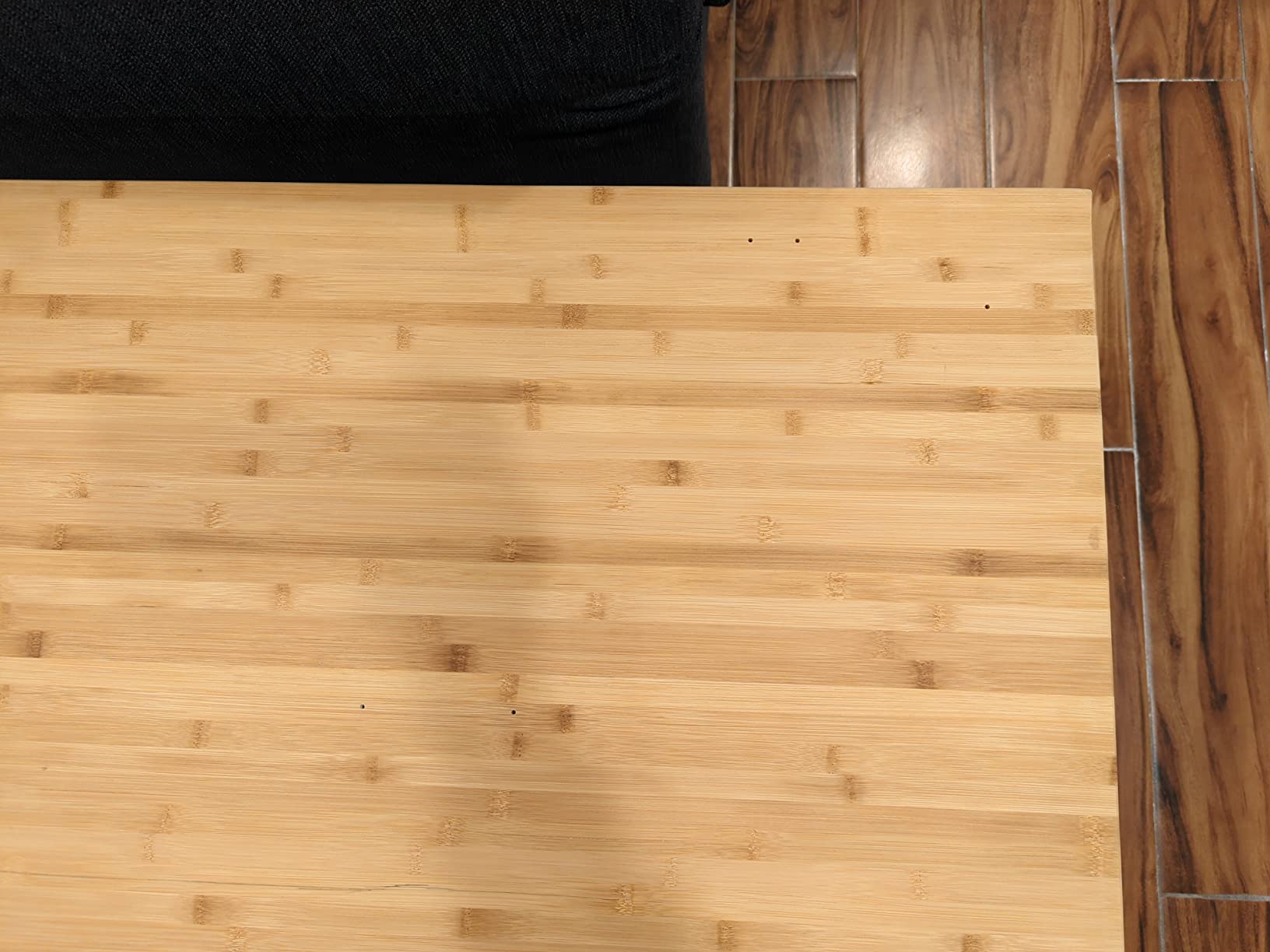 43/mo Finance VWINDESK 60 x 30 x 1 Inch 100 Solid Bamboo Desk Table