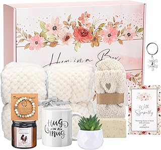 Miscarriage Gift Basket for Mother Pregnancy Loss Gift Box Women Unique Comfort Bereavement After Sympathy Thoughtful Memorial Care Package for Loss of Baby Grieving Friend