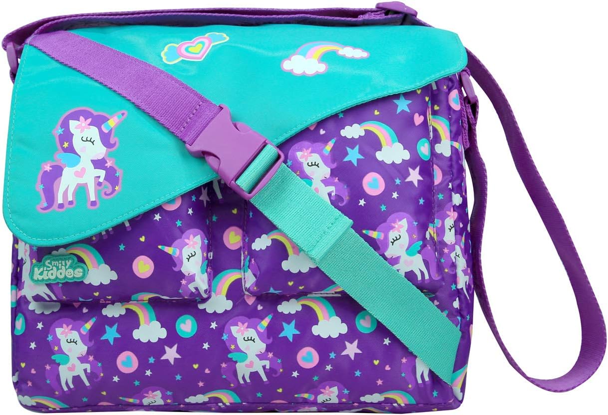 Fancy Shoulder Bag (Purple) Kids Side Bag for Boys & Girls | Backpack for Girls Purple | Bags for Children