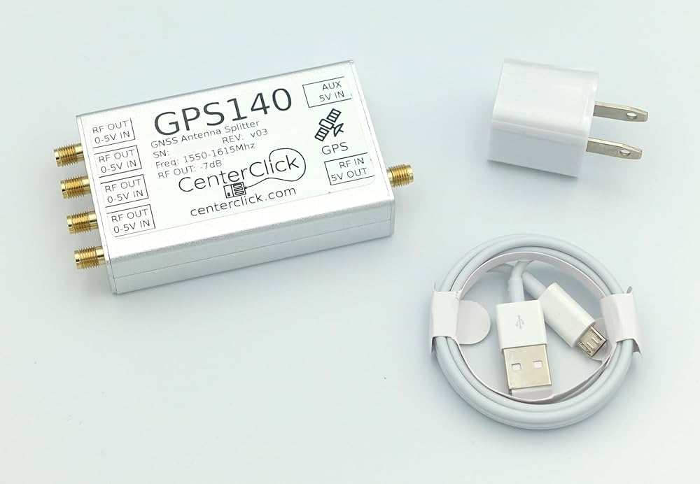 Amazon.com: CenterClick GPS14x GPS/GNSS 4-Way Splitter for