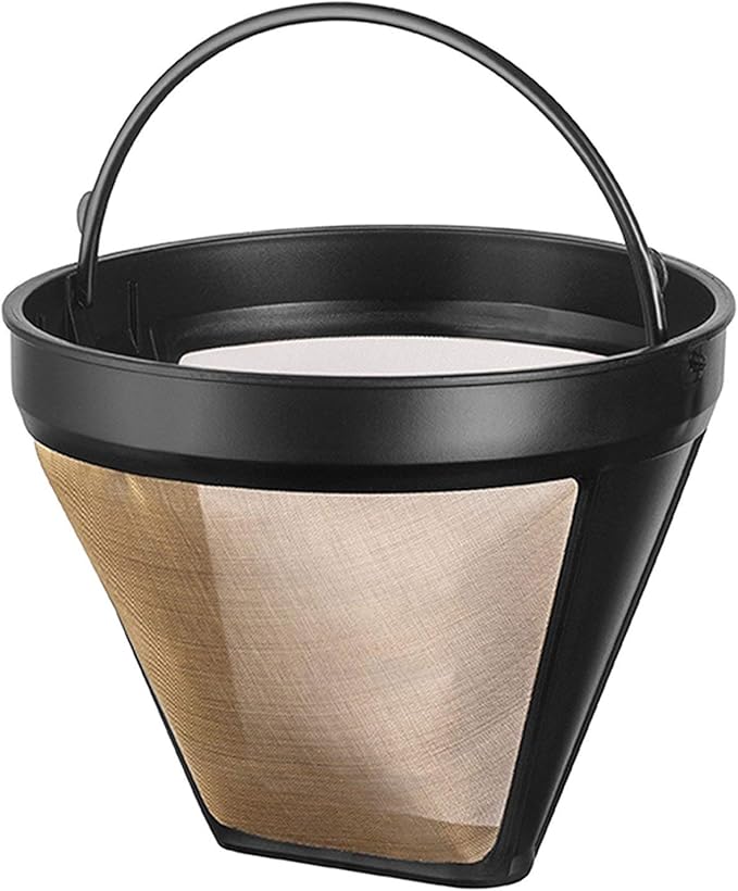 NRP Taller 4 Goldtone Permanent Coffee Filter Compatible